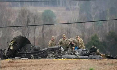 Növbəti helikopter qəzası - ölənlər var