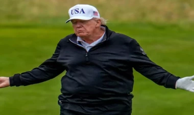 Tramp sülhü qolf oyunu ilə müqayisə etdi