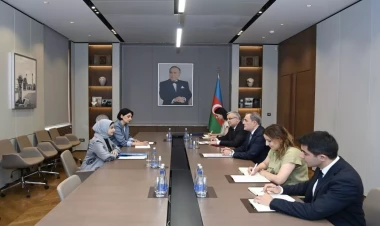 UNICEF-in nümayəndəsinin Azərbaycandakı diplomatik fəaliyyəti başa çatıb - FOTO