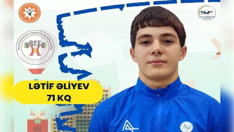 Lətif Əliyevdən bir qızıl, bir gümüş medal