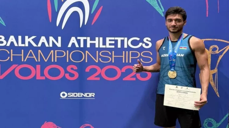 İdmançımız Yunanıstanda qızıl medal qazandı - FOTO