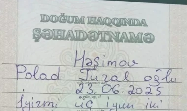 “Bir ölər, min dirilərik” - Polad Həşimovun adaşı dünyaya gəldi - FOTO