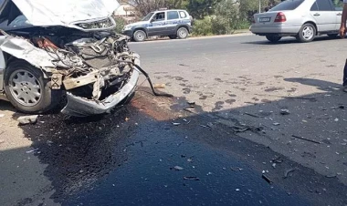 Yanacaqdoldurma məntəqəsi yaxınlığında ağır qəza - FOTO