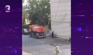 Yanğın söndürmək üçün nəzərdə tutulan su əhaliyə satılır? - VİDEO