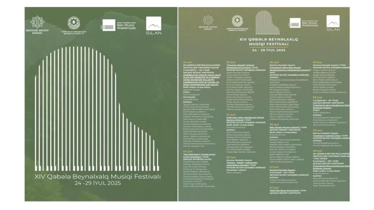 Bu gün XIV Qəbələ Beynəlxalq Musiqi Festivalı başlayır - VİDEO - FOTO