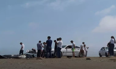 18 yaşlı Məhəmməd ad günündə dənizdə boğuldu - VİDEO