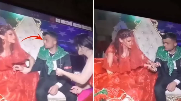 Xına gecəsində damğa vuran hadisə! Bəy nə baş verdiyini anlamadı - VİDEO