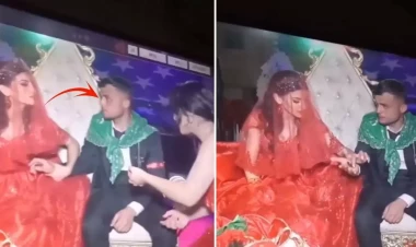 Xına gecəsində damğa vuran hadisə! Bəy nə baş verdiyini anlamadı - VİDEO