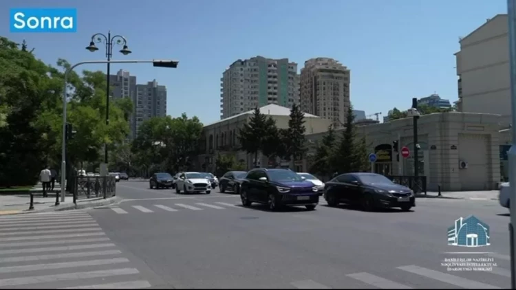 Qəzaların baş verdiyi yolayrıcında yeni svetoforlar quraşdırıldı