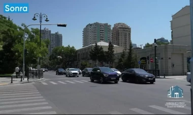 Qəzaların baş verdiyi yolayrıcında yeni svetoforlar quraşdırıldı