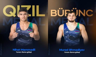 Yunan-Roma güləşçilərimiz Budapeştdə daha iki medal qazanıblar
