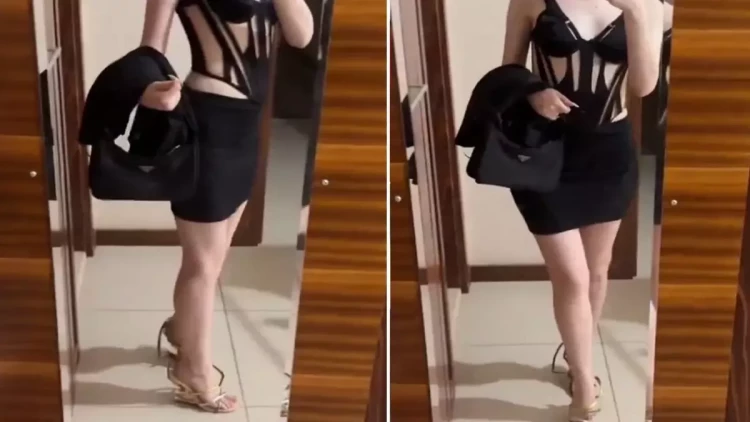 Gənc qızın ilk iş günündə geyindiyi geyim başına bəla oldu