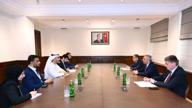 Samir Nuriyev BƏƏ-nin Hesablama Qurumunun nümayəndə heyəti ilə görüşüb - FOTO