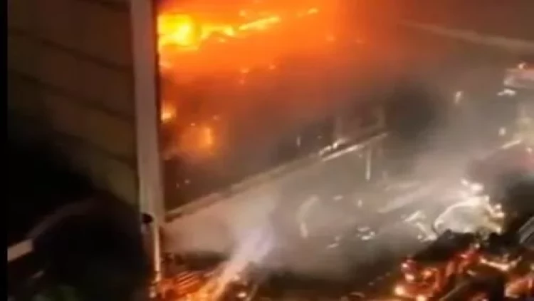 İraqda 50 nəfər yanaraq öldü - Matəm elan edildi - VİDEO