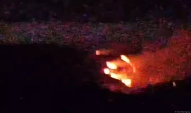 Laçındakı yanğın söndürüldü - yenilənib - VİDEO