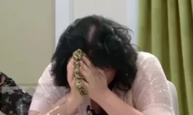 Efirdə verilən hədiyyə Zülfiyyəni ağlatdı - VİDEO