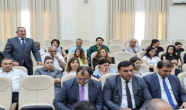 Pirallahı rayonunda sahibkarlarla görüş keçirilib - FOTO