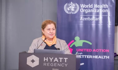 ÜST-nin Azərbaycandakı nümayəndəliyi media nümayəndələri ilə bir araya gəldi - FOTOlar