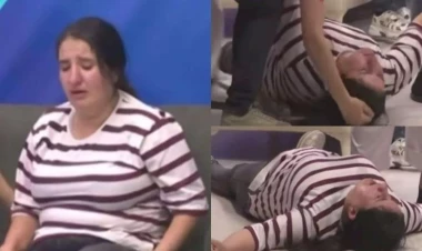 Azərbaycanda qadın sevgilisinə görə 6 uşağını atdı - efirdə yerə SƏRİLDİ