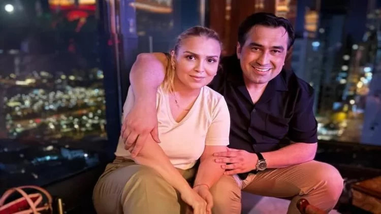 Əməkdar artistin xanımı ilə FOTOsu diqqət çəkdi