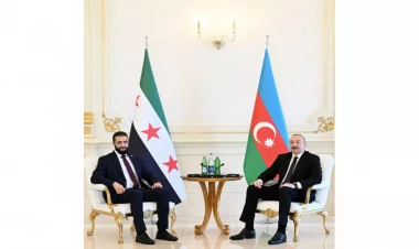 Əhməd Əl Şaraa İlham Əliyevə təşəkkür edib