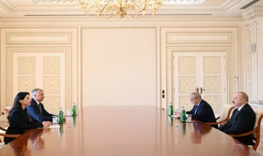 İlham Əliyev Mariam Kvrivişvilini qəbul edib - VİDEO - FOTO