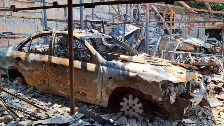 Səfirliyimizin yaxınlığında PARTLAYIŞ - FOTOlar