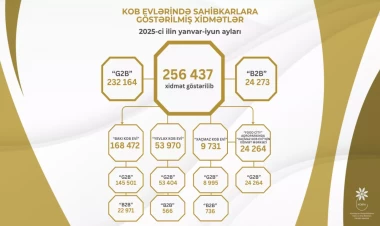 Bu ilin I yarısında KOB evlərində sahibkarlara 260 minə yaxın xidmət göstərilib