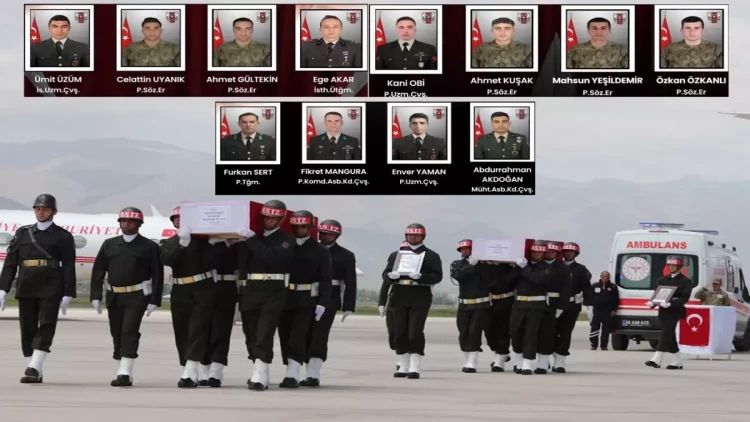 Türk hərbçilərin şəhid olduğu mağarada nə baş verib? - Detallar - FOTO