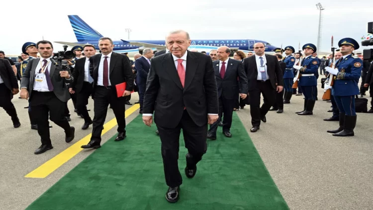 Rəcəb Tayyib Ərdoğanın Azərbaycana səfəri başa çatıb - FOTO