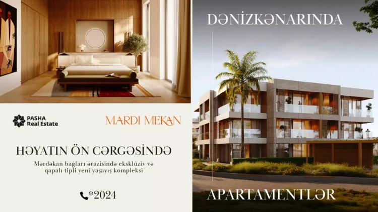PASHA Real Estate yeni dənizkənarı özəl yaşayış kompleksi – Mardi Mekan layihəsini təqdim edir - VİDEO - FOTO