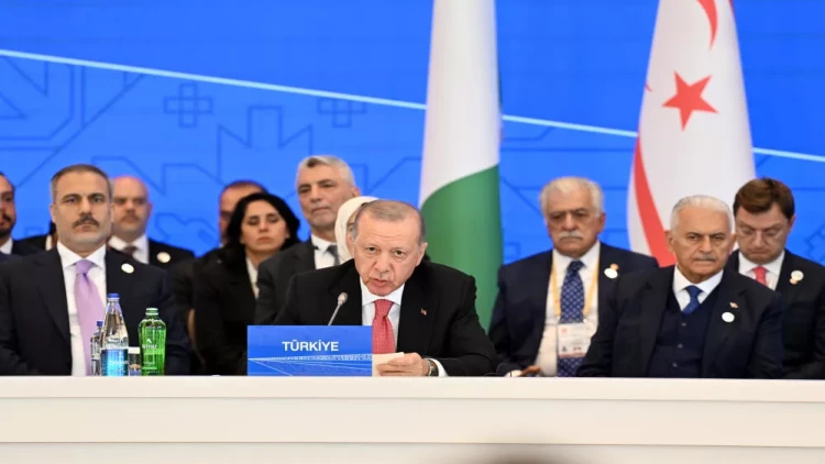 Ərdoğan: ECO ölkələri dayanıqlı inkişaf siyasətində iqlim dəyişmələri amilini nəzərə almalıdır