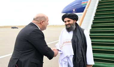 Əfqanıstanın Baş nazirinin müavini Füzuliyə gəlib - FOTO