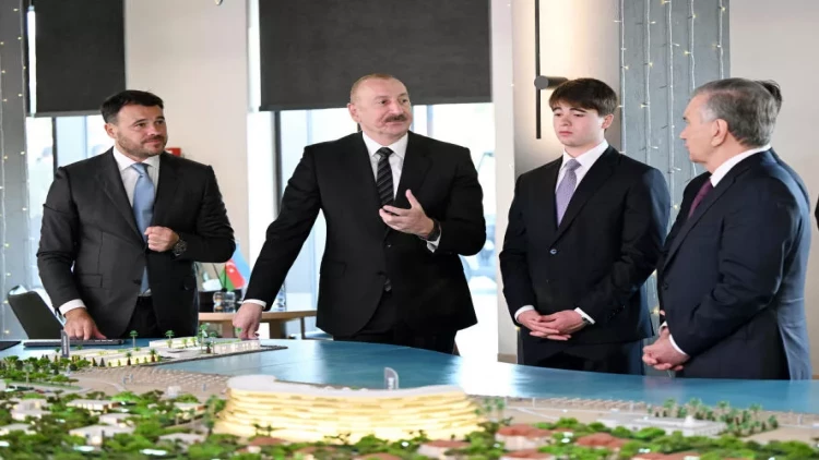 Azərbaycan və Özbəkistan prezidentləri “Sea Breeze” istirahət mərkəzində olublar - FOTO