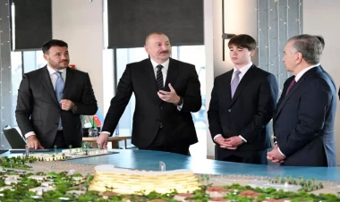 Azərbaycan və Özbəkistan prezidentləri “Sea Breeze” istirahət mərkəzində olublar - FOTO