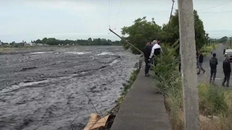 Zaqatalada 100-dən çox ev su altında qala bilər - FOTO