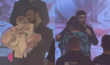 Tolik ad günündə anası və qızı ilə… - VİDEO