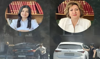 Bakıda məktəb direktoru işçilərinə maşın yudurur - 