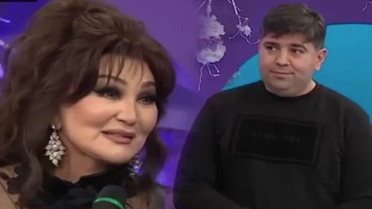 Oğlunun bu hərəkəti Nazpərini ağlatdı - VİDEO