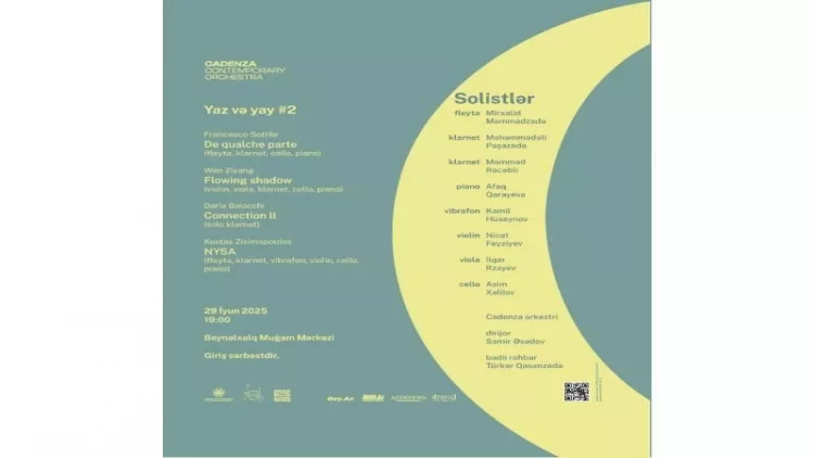 “Yaz və yay #2” konserti keçirəcək