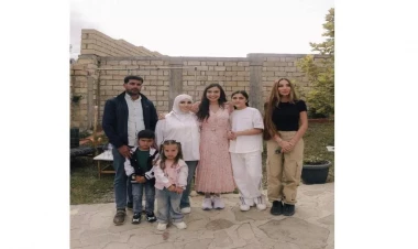 Leyla Əliyeva və Arzu Əliyeva Xızıda “Gənc arıçı” layihəsinin iştirakçısı ilə görüşüb - FOTO