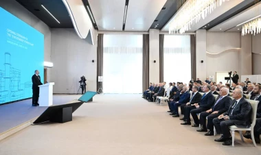 Mingəçevirdə “8 Noyabr” Elektrik Stansiyasının açılışı mərasimi keçirilib - VİDEO - FOTO