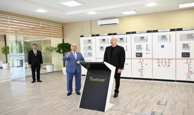 “Yevlax” qovşaq yarımstansiyasının, Regional Təlim-Tədris və Laboratoriya Mərkəzinin açılışı olub - VİDEO - FOTO