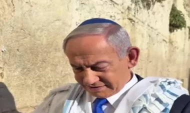 Netanyahu xalq və Tramp üçün dualar etdi - VİDEO