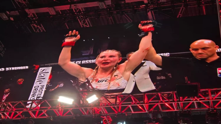 UFC Fight Night: Rusiyalı döyüşçü qələbə qazanıb - FOTO