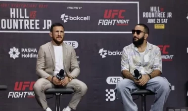 Merab Dvalışvilii və Belal Məhəmməd Bakıda azarkeşlərlə görüşüblər