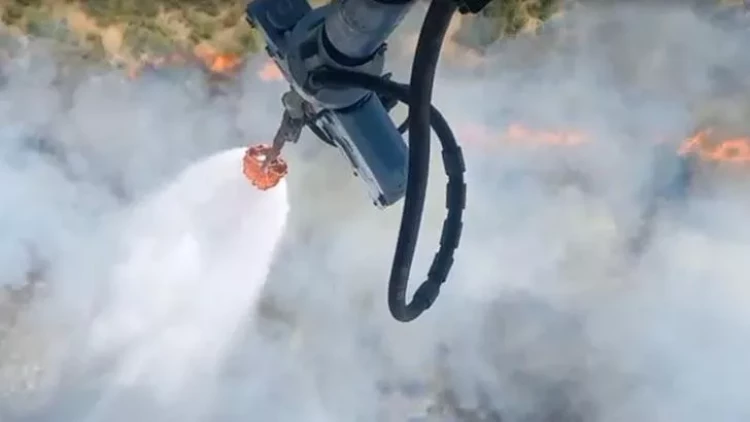 Türkiyədə meşə yanğını başladı : 5 təyyarə cəlb olundu