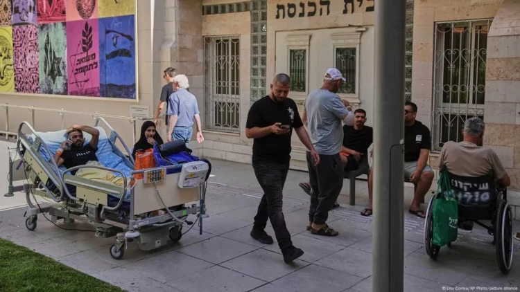 İsraildə vurulan xəstəxananın altında hərbi baza olub? - VİDEO