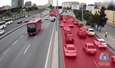 Körpünün üstündə qəza - Sıxlıq yarandı - VİDEO