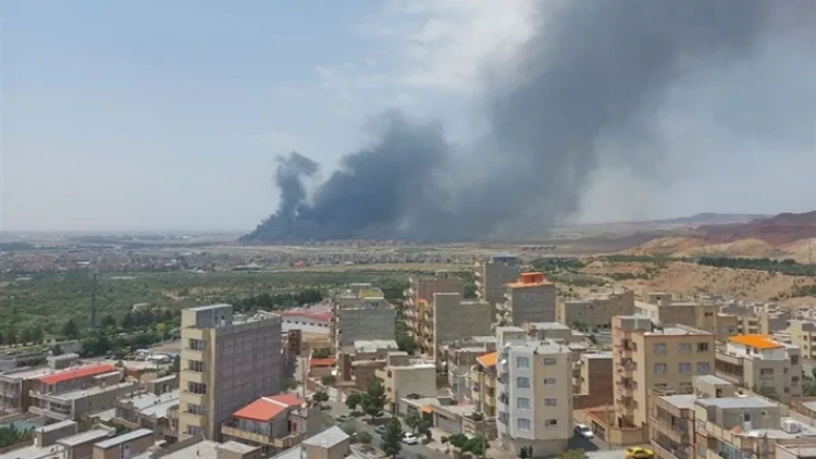 Təbrizdə güclü partlayışlar oldu - VİDEO